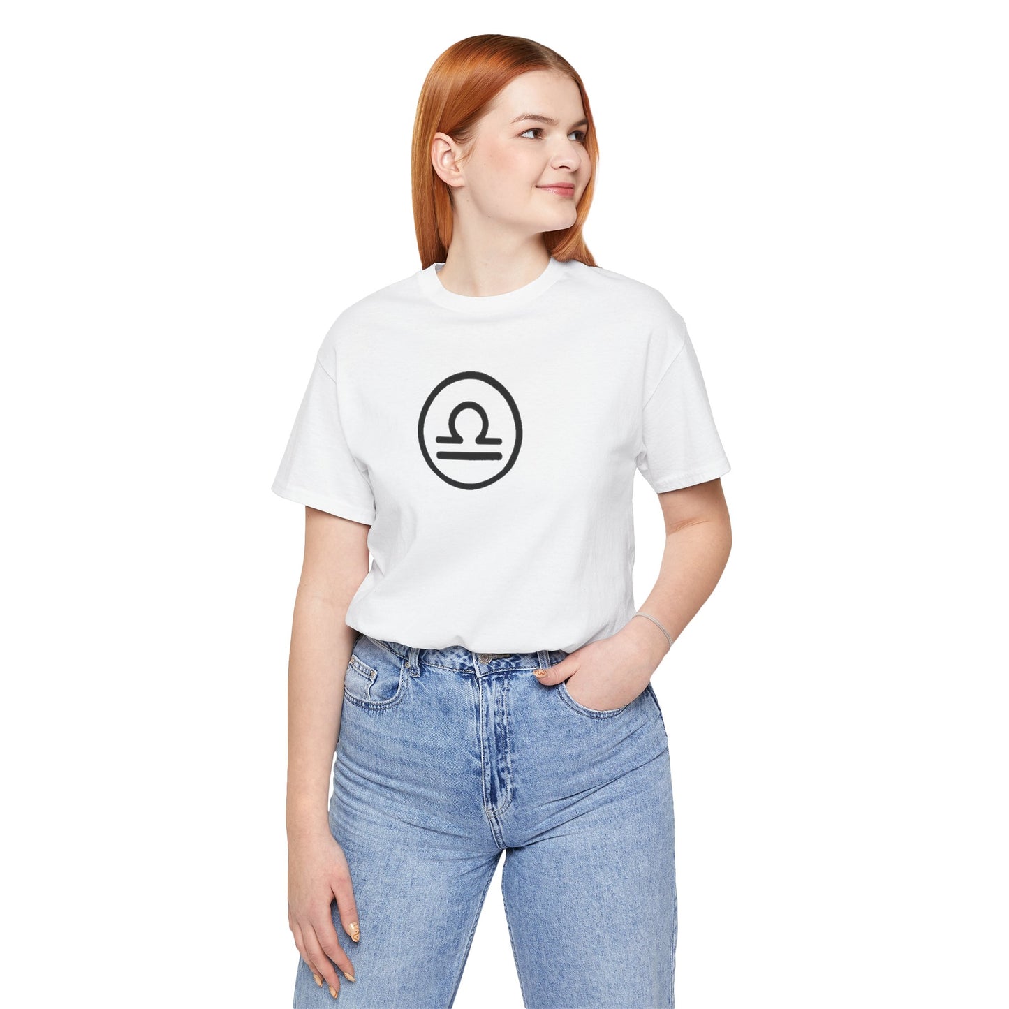 Libra Zodiac Sign T-Shirt with Logo | Astrology Graphic Tee | Gift Shirt