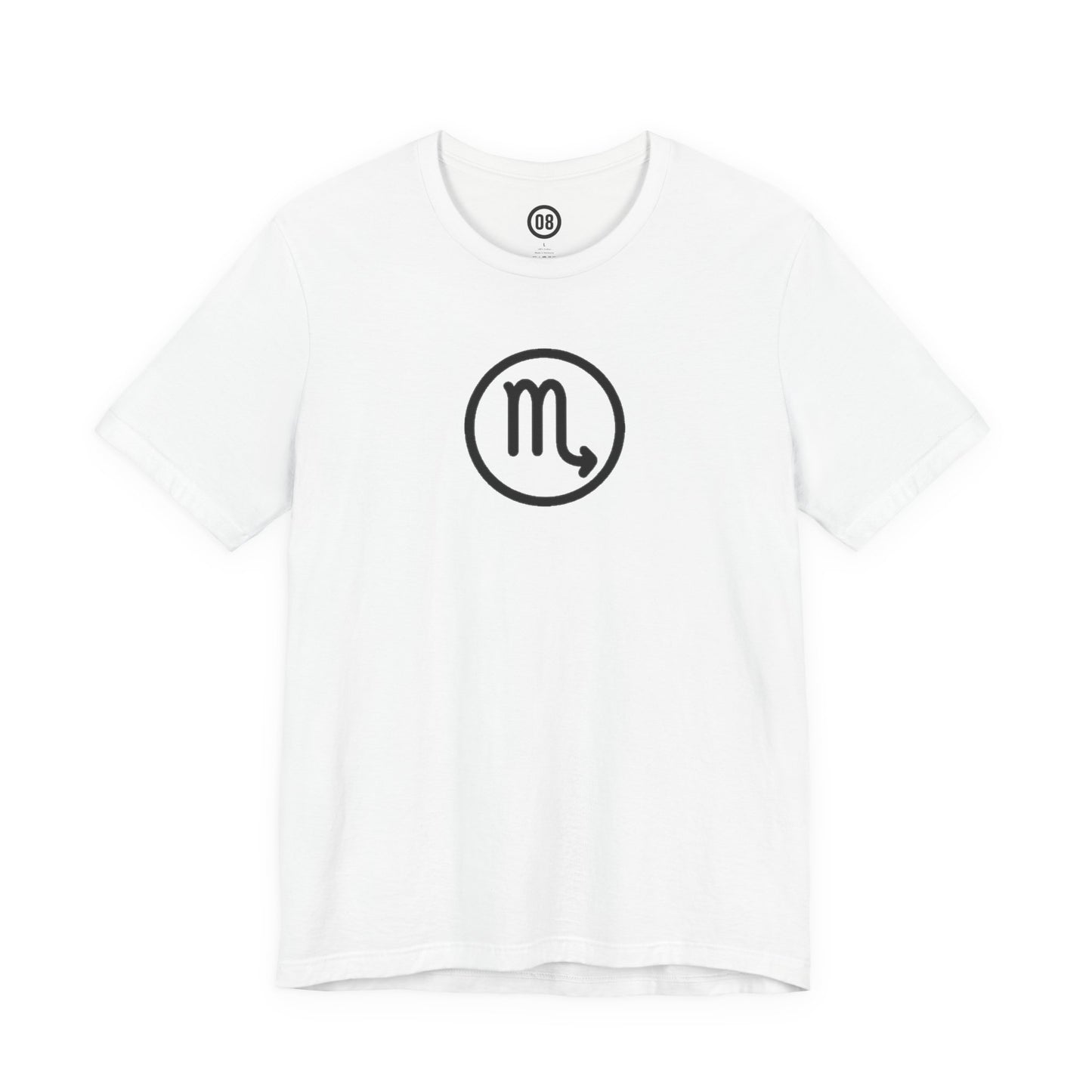 Scorpio Zodiac Sign T-Shirt with Logo | Astrology Graphic Tee | Gift Shirt