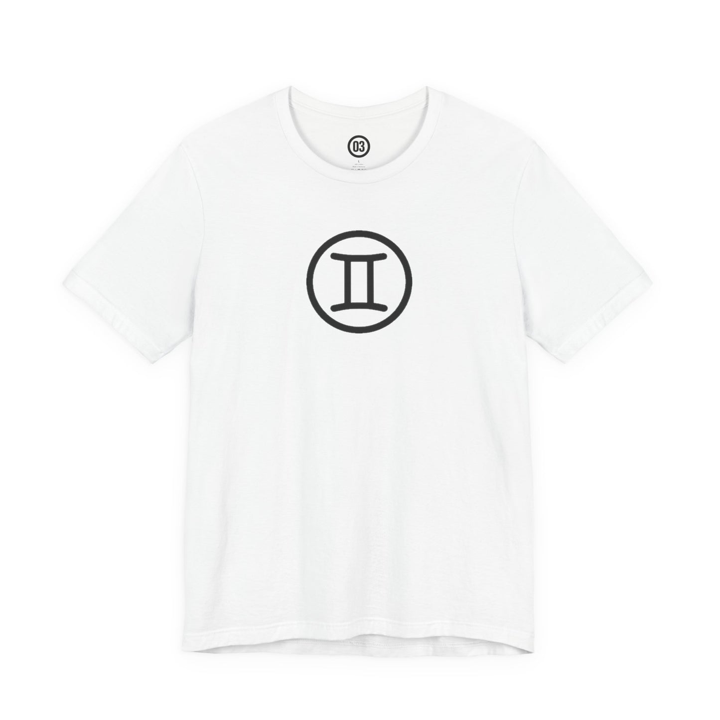 Gemini Zodiac Sign T-Shirt with Logo | Astrology Graphic Tee | Gift Shirt