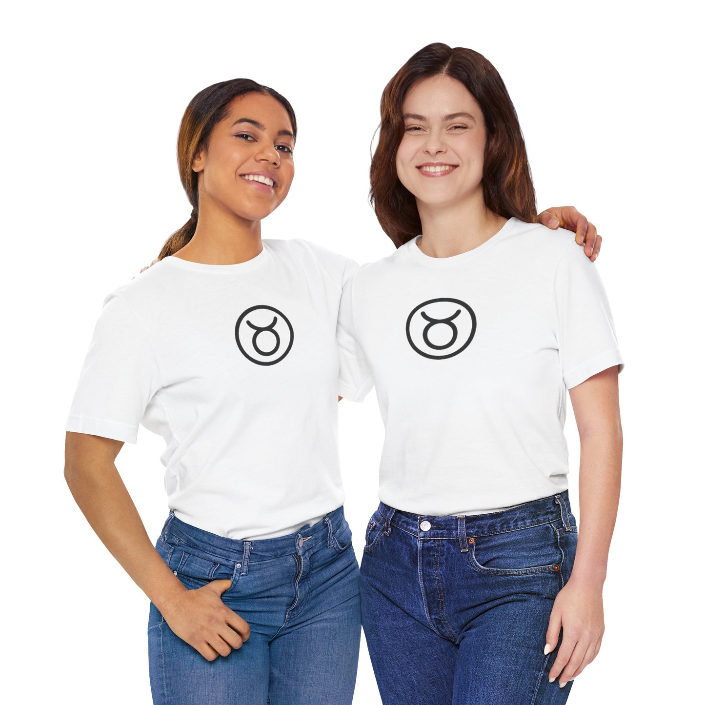 Taurus Zodiac Sign T-Shirt with Logo | Astrology Graphic Tee | Gift Shirt