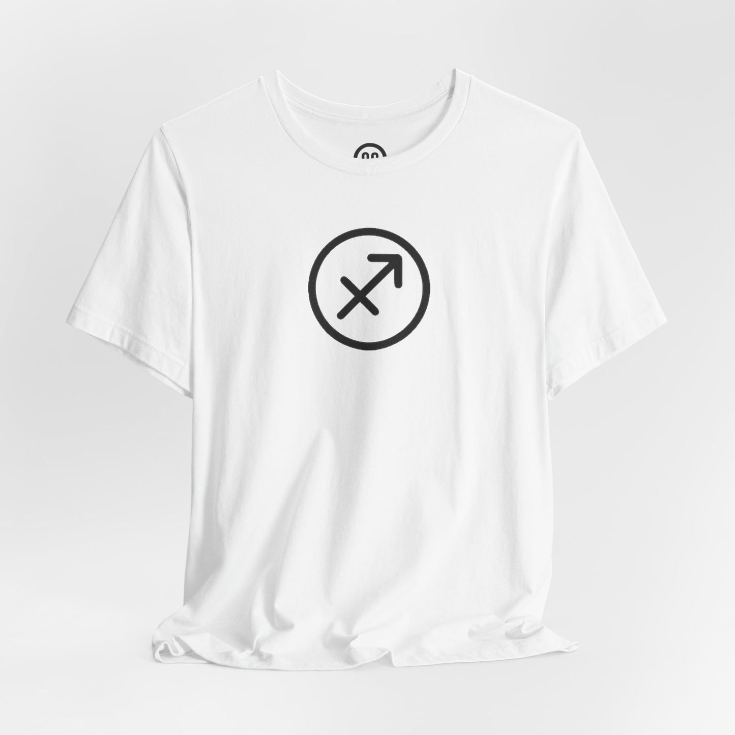 Sagittarius Zodiac Sign T-Shirt with Logo | Astrology Graphic Tee | Gift Shirt