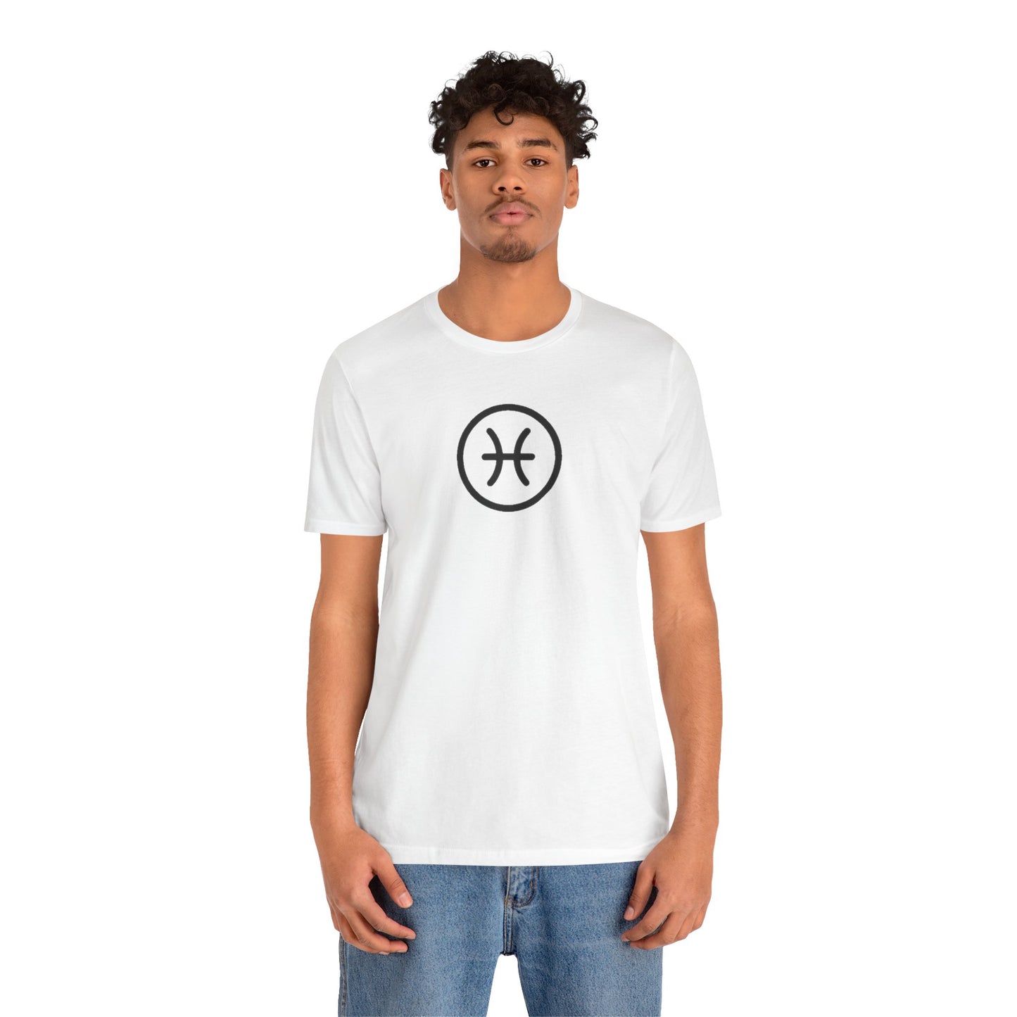 Pisces Zodiac Sign T-Shirt with Logo | Astrology Graphic Tee | Gift Shirt