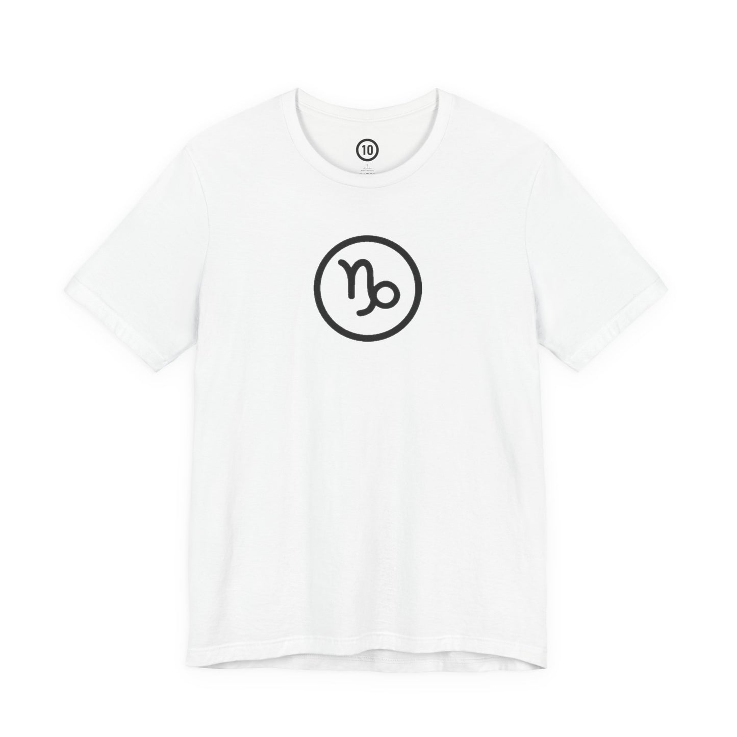 Capricorn Zodiac Sign T-Shirt with Logo | Astrology Graphic Tee | Gift Shirt