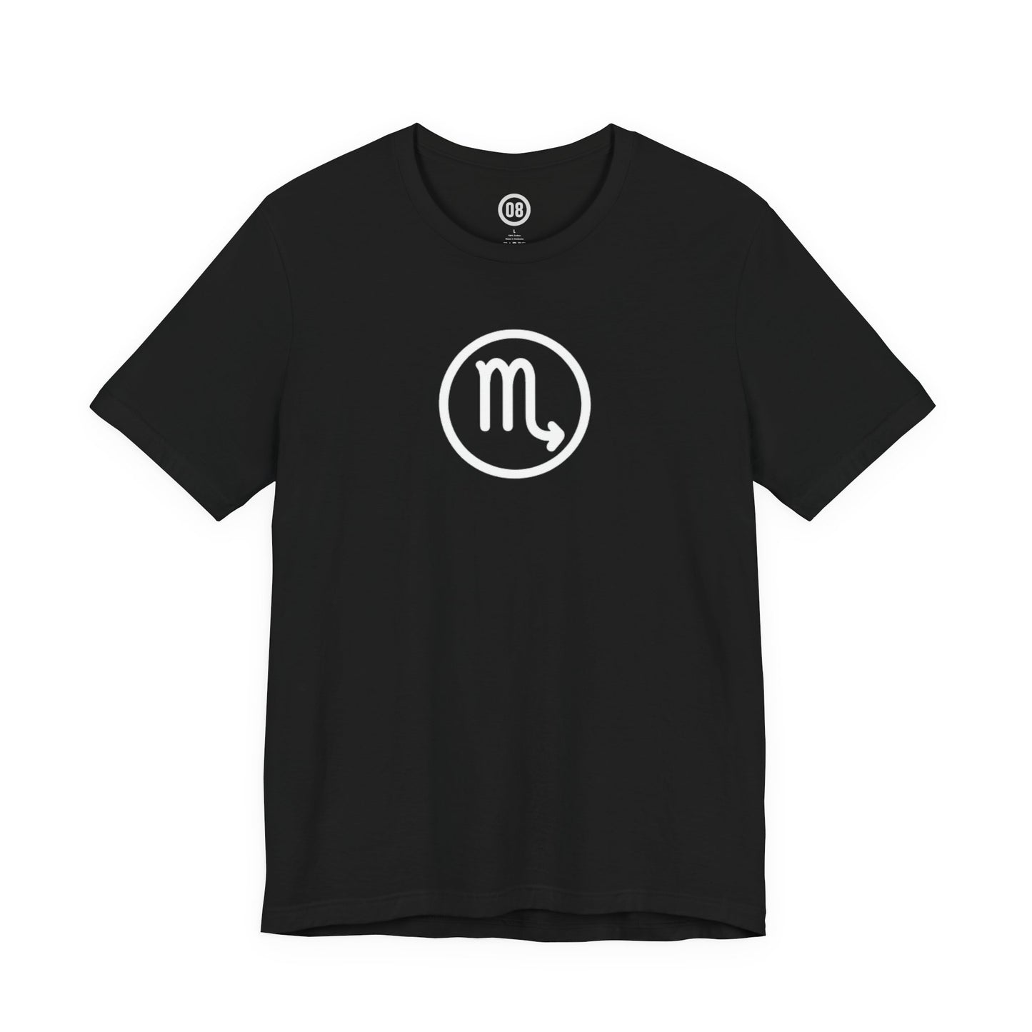 Scorpio Zodiac Sign T-Shirt with Logo | Astrology Graphic Tee | Gift Shirt