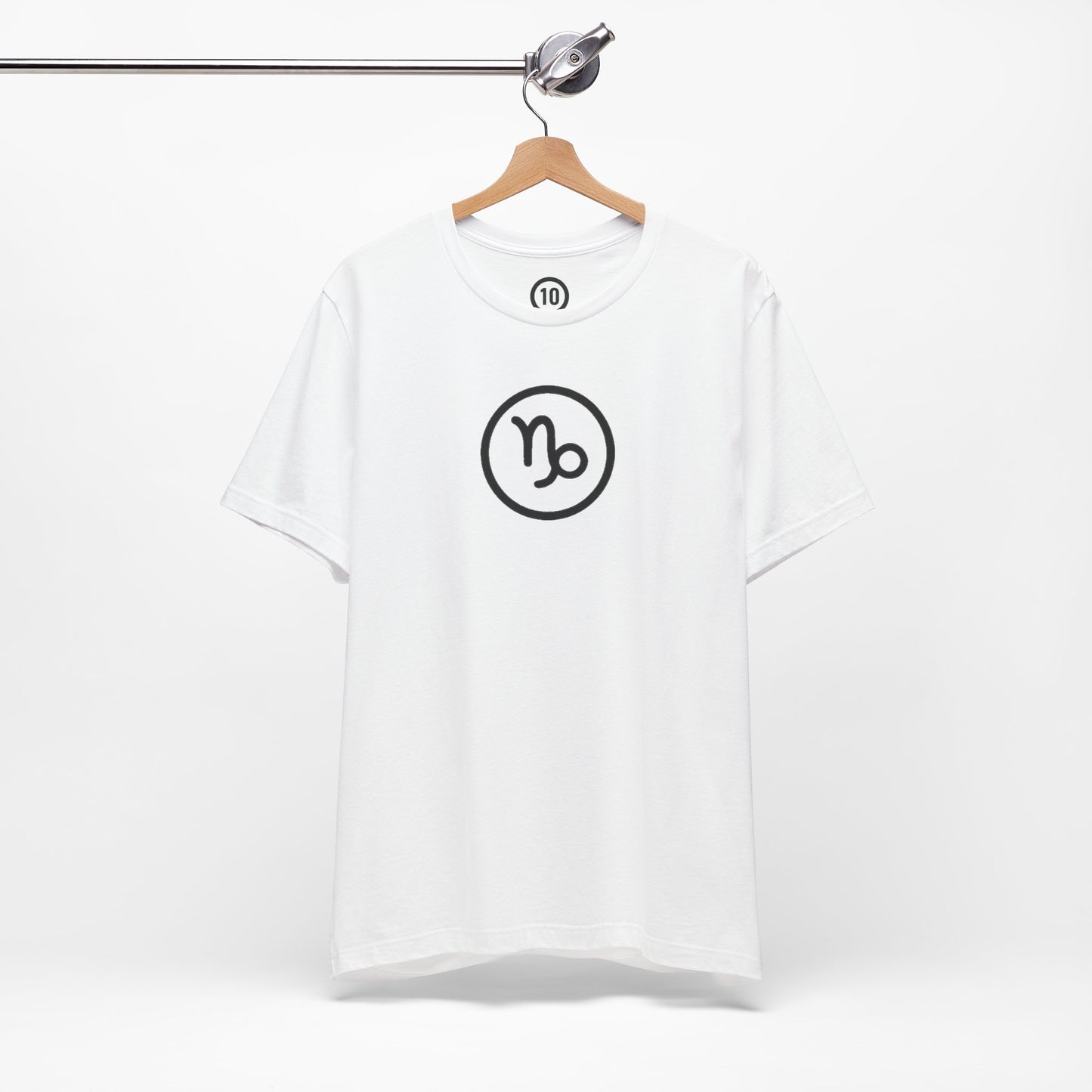 Capricorn Zodiac Sign T-Shirt with Logo | Astrology Graphic Tee | Gift Shirt