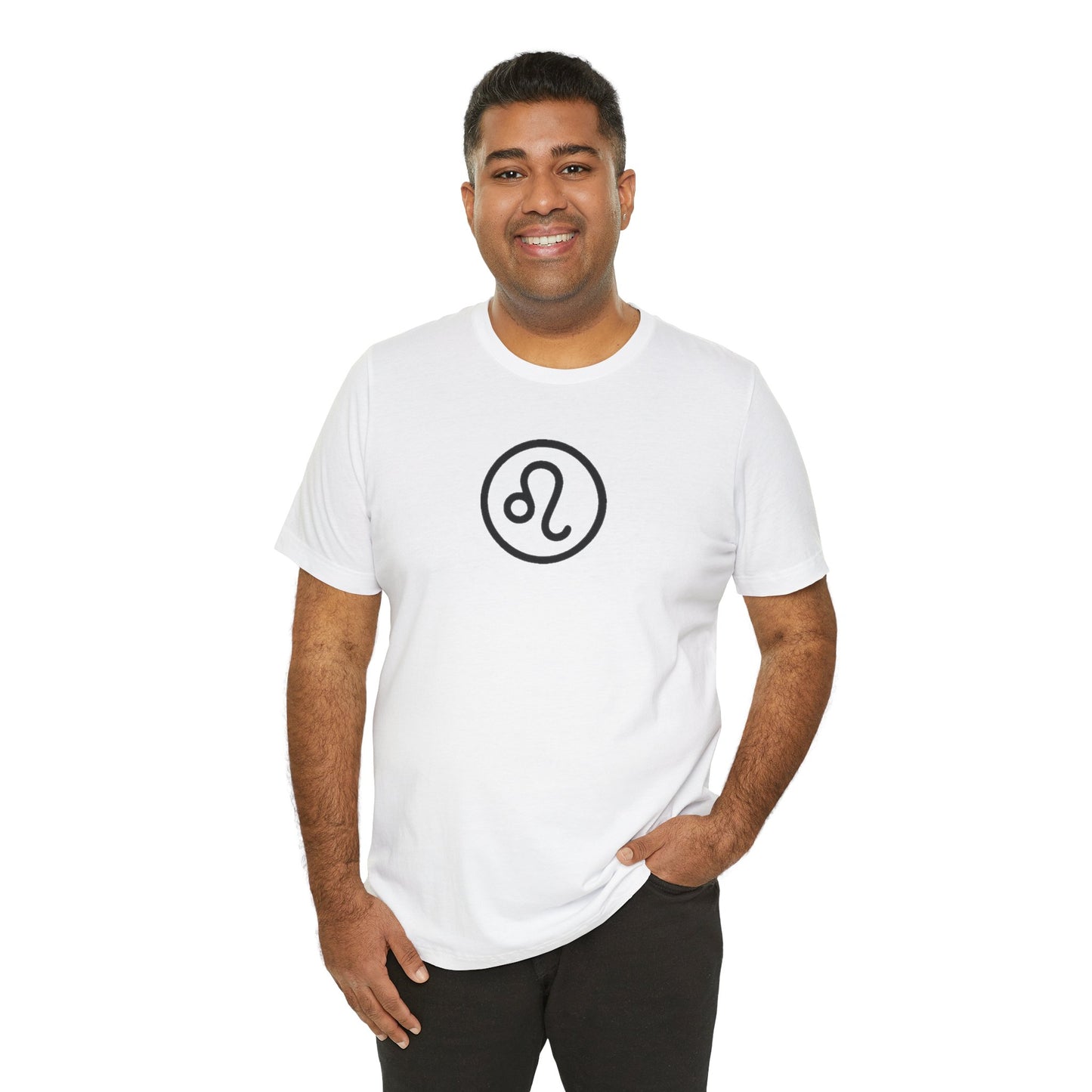 Leo Zodiac Sign T-Shirt with Logo | Astrology Graphic Tee | Gift Shirt