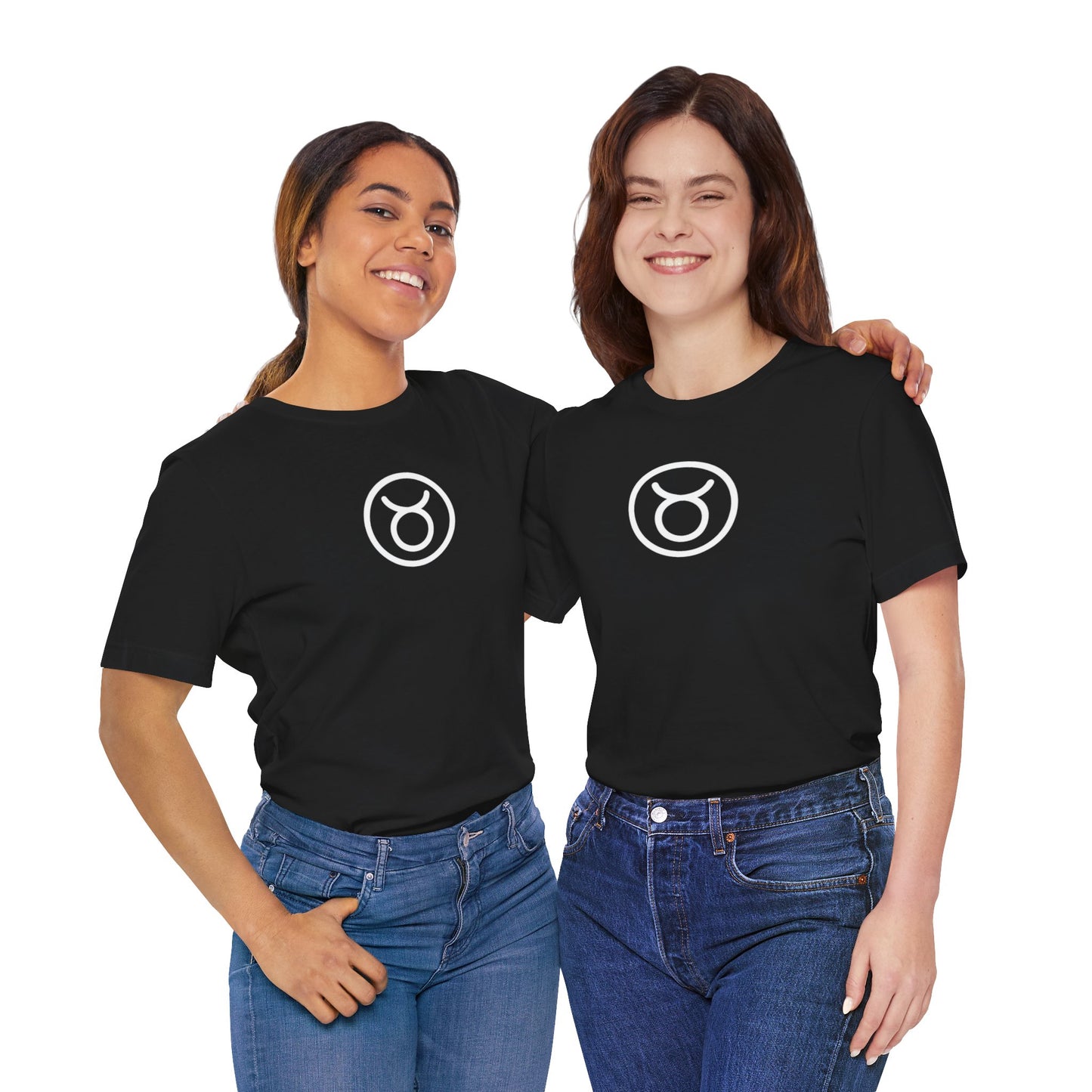 Taurus Zodiac Sign T-Shirt with Logo | Astrology Graphic Tee | Gift Shirt
