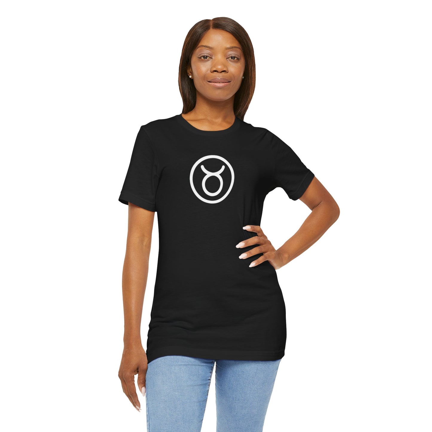 Taurus Zodiac Sign T-Shirt with Logo | Astrology Graphic Tee | Gift Shirt