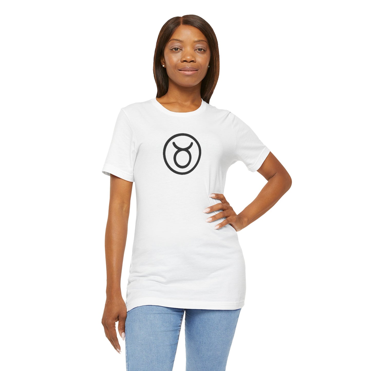 Taurus Zodiac Sign T-Shirt with Logo | Astrology Graphic Tee | Gift Shirt