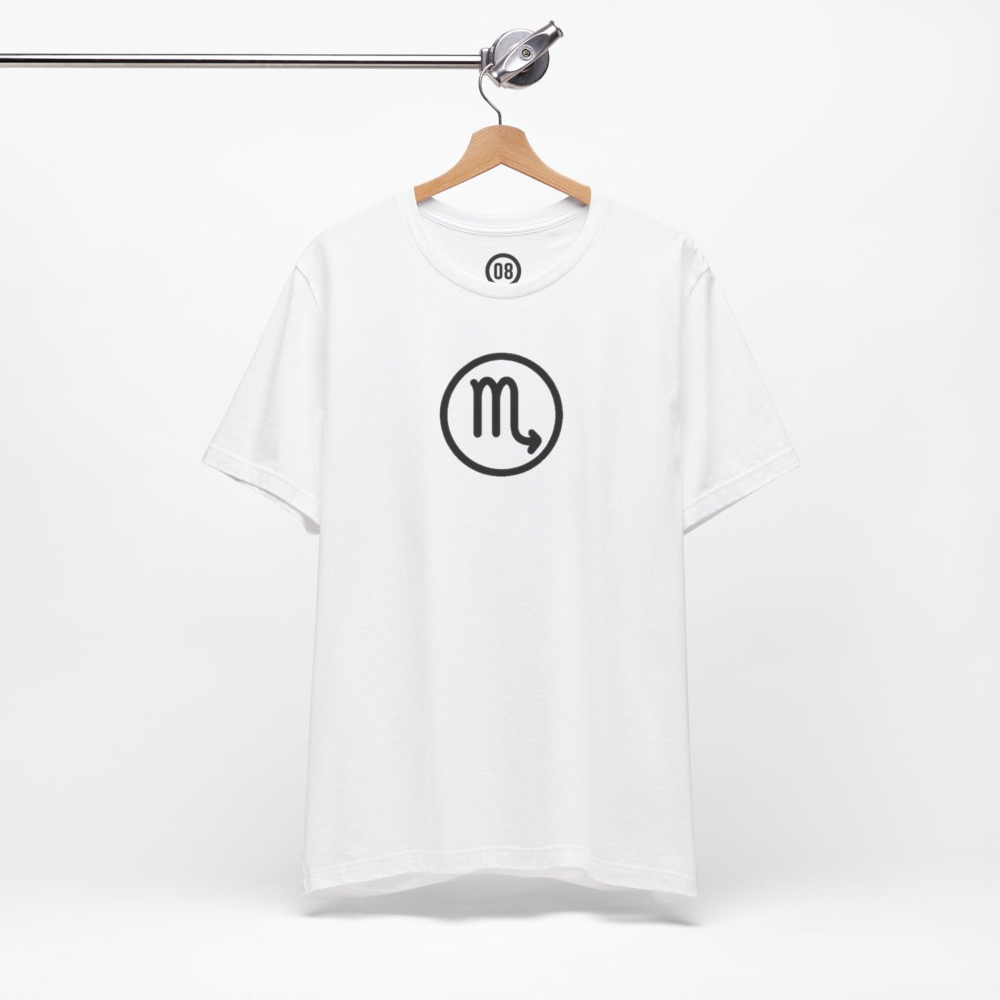 Scorpio Zodiac Sign T-Shirt with Logo | Astrology Graphic Tee | Gift Shirt