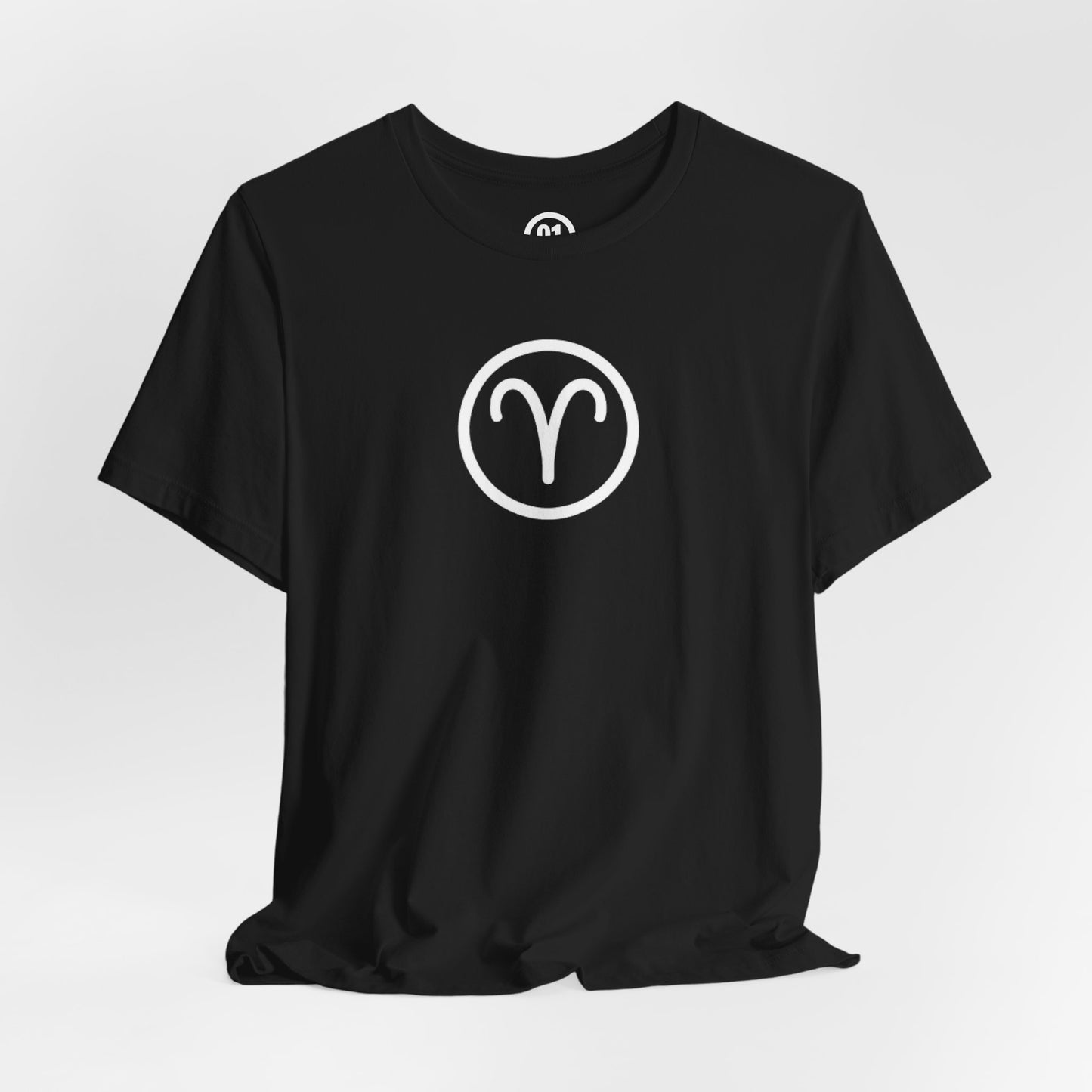 Aries Zodiac Sign T-Shirt with Logo | Astrology Graphic Tee | Gift Shirt